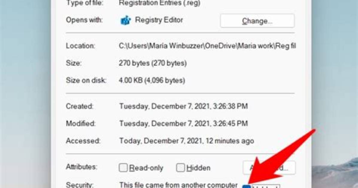 How Do I Unblock Files on Windows 7?