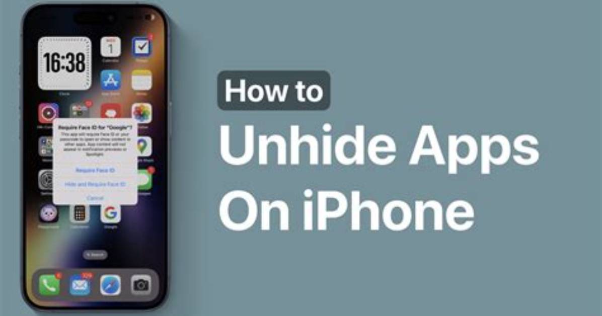 How Do I Unhide Apps on iOS 14?