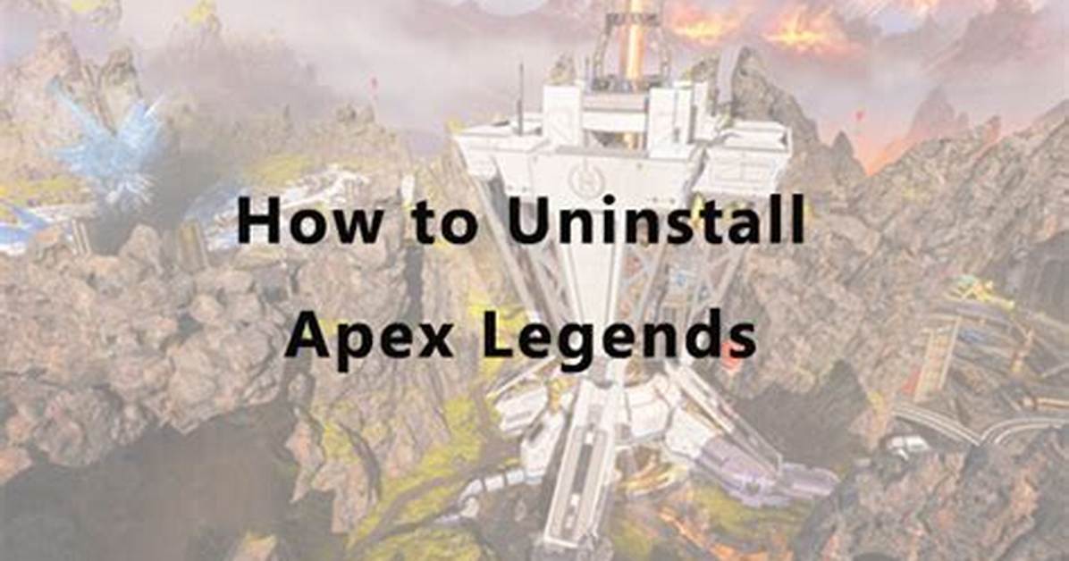 How Do I Uninstall Apex