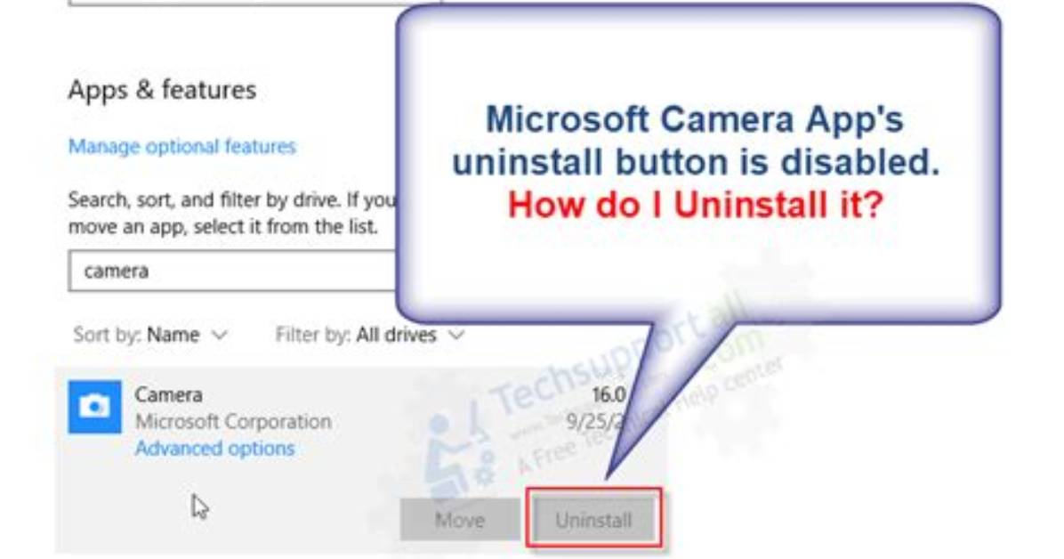 How Do I Uninstall the Camera App in Windows 10?