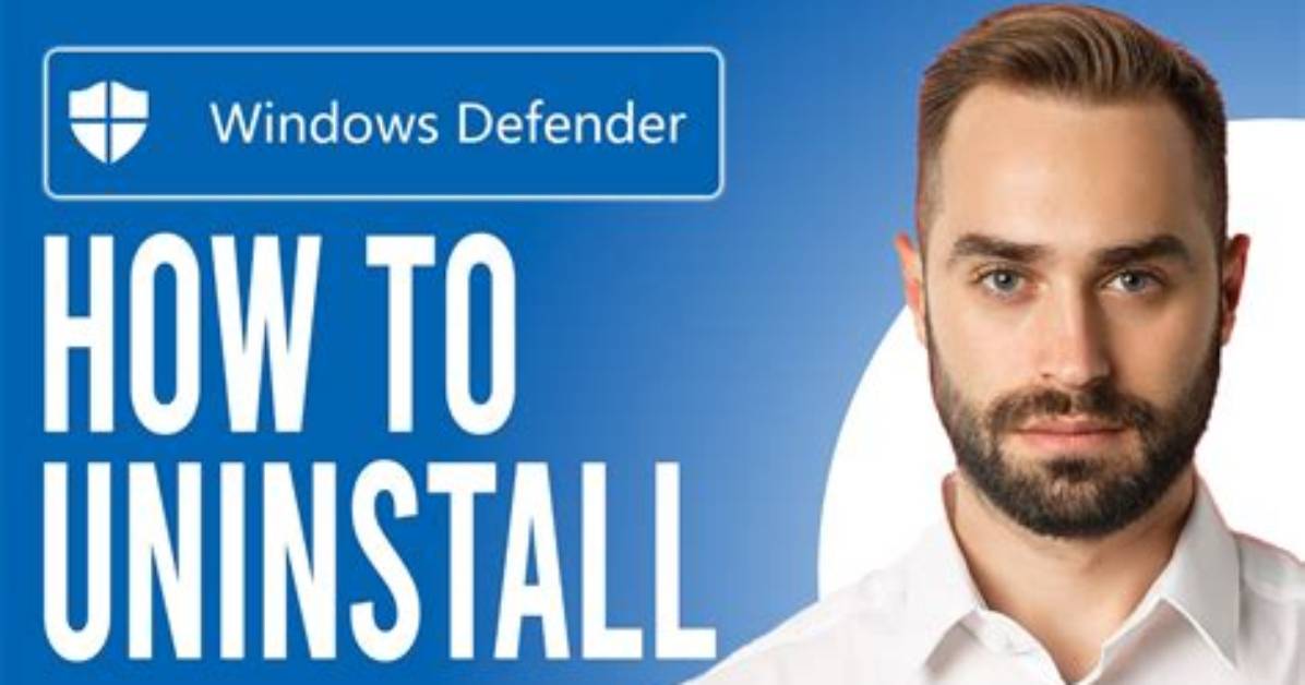 How Do I Uninstall Windows Defender Updates?