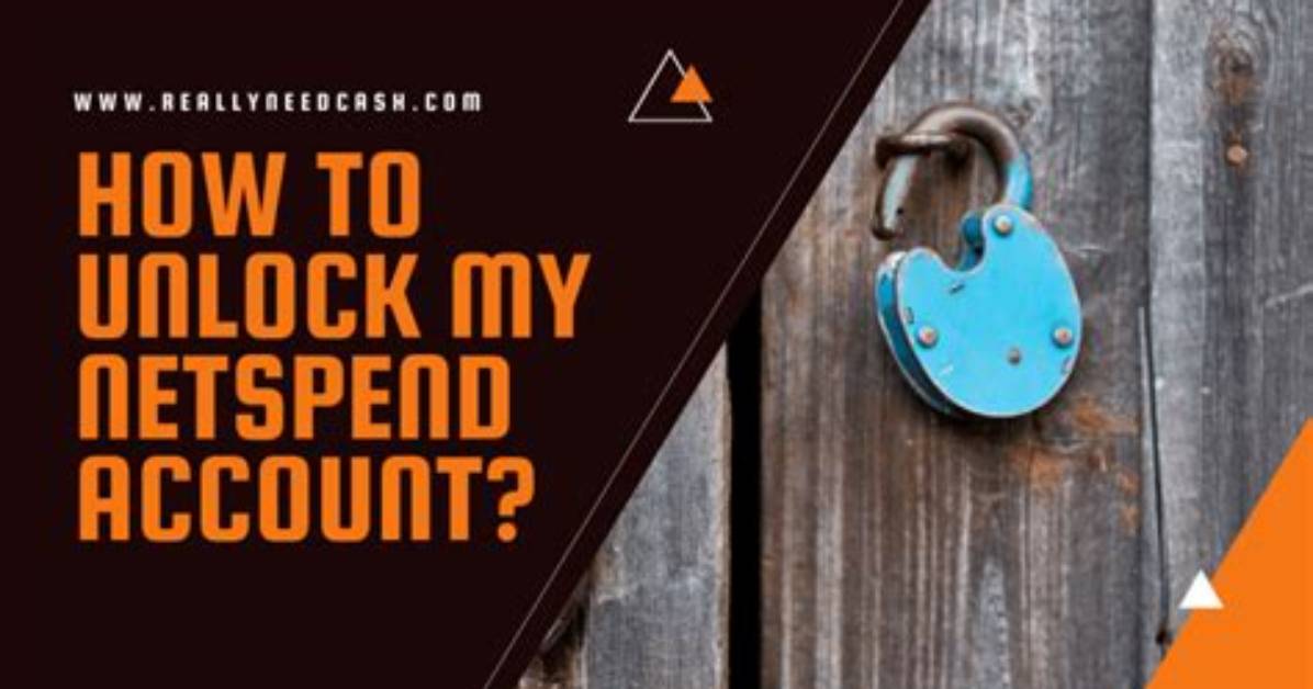 How Do I Unlock My Netspend Account Online?