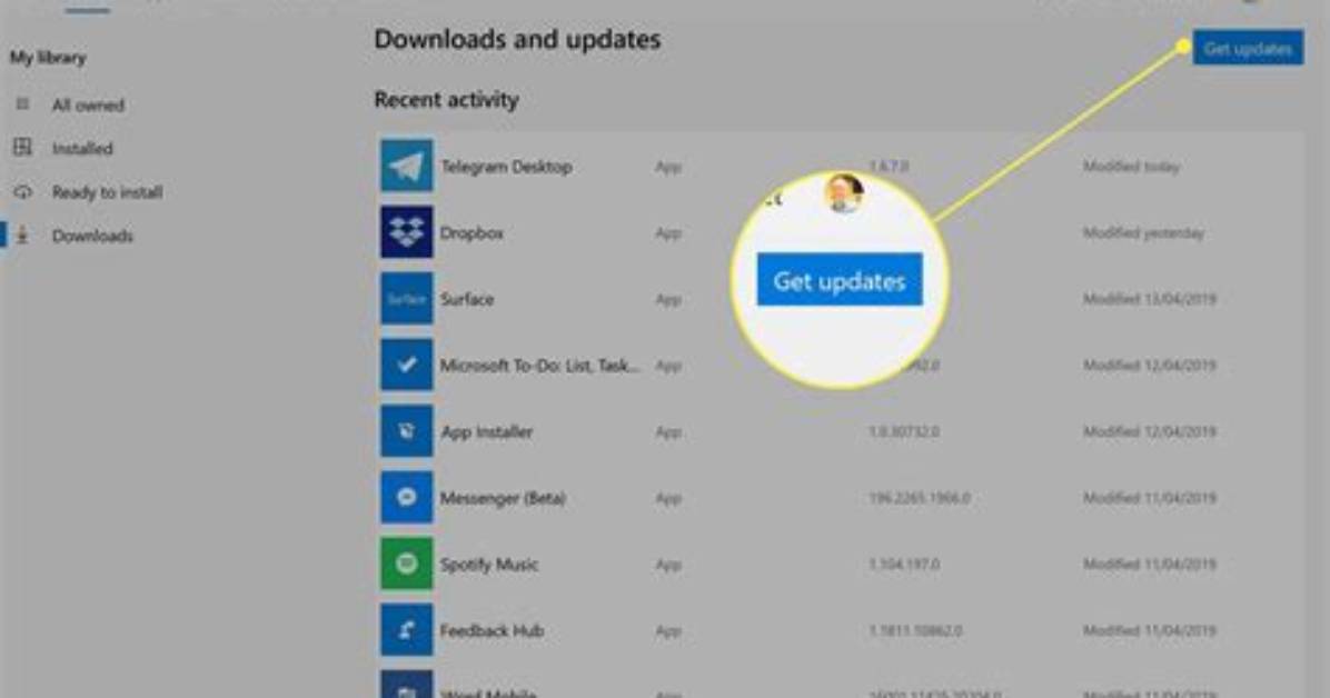 How Do I Update Windows App Store?