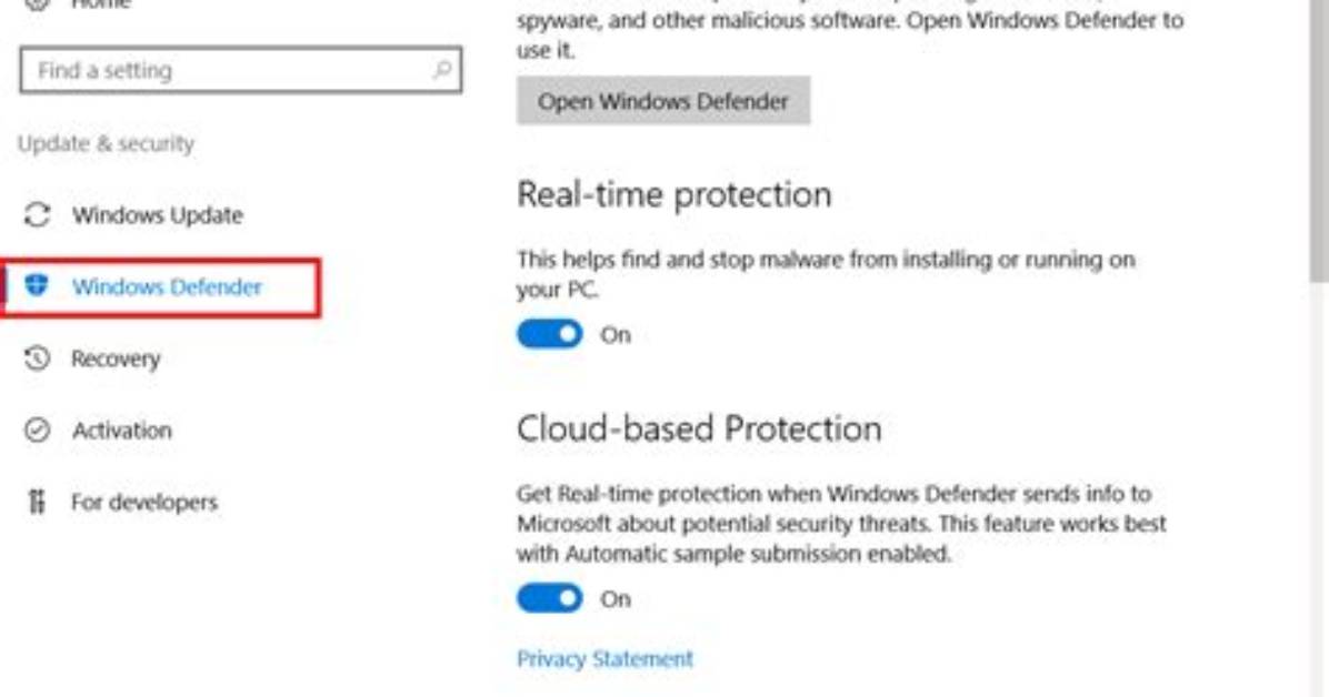 How Do I Update Windows Defender Antimalware Client?