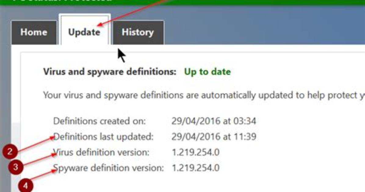How Do I Update Windows Defender Offline?