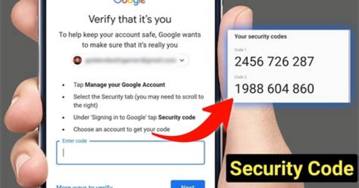 How Do I Use a Google Security Code?