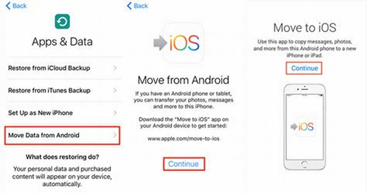 How Do I Use Move to iOS?