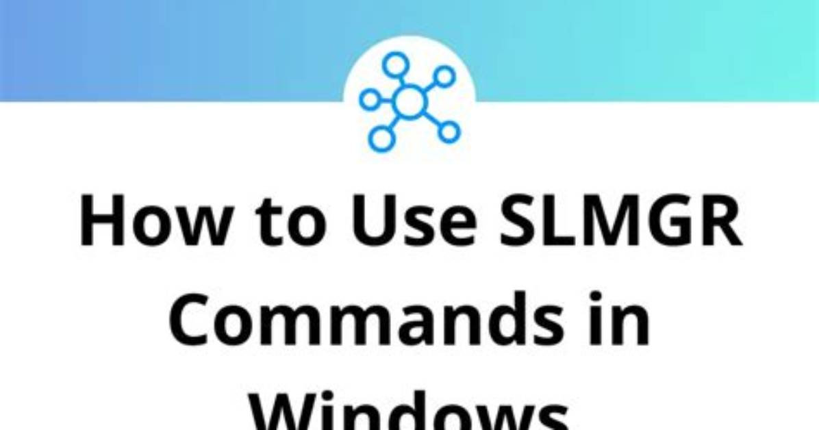 How Do I Use Slmgr on Windows 7?