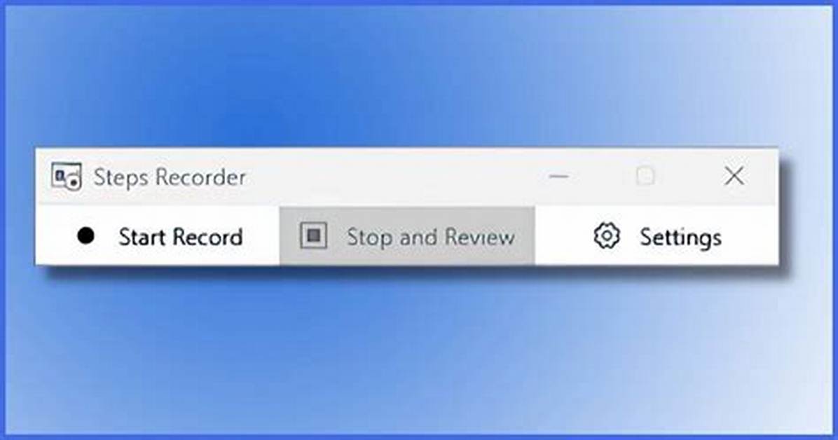 How Do I Use Steps Recorder on Windows 8?