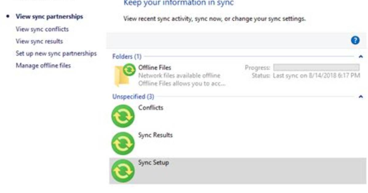 How Do I Use Sync Center in Windows 10?