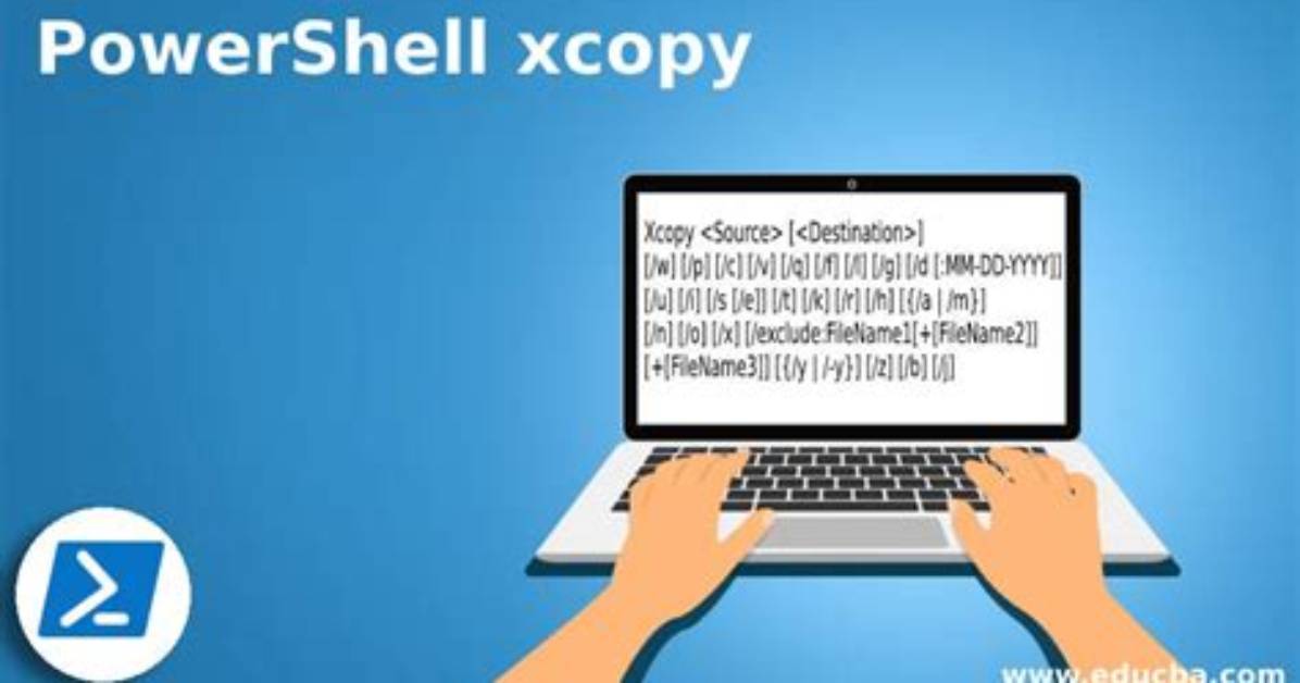 How Do I Use Xcopy in Powershell