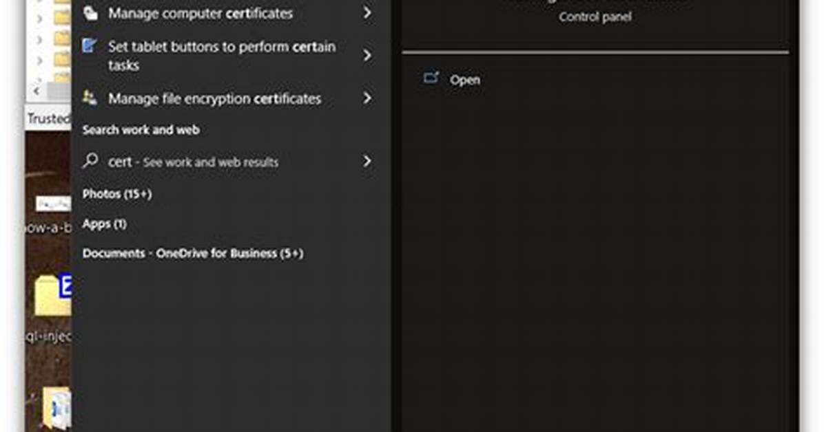 How Do I View Certificates in Windows 7?
