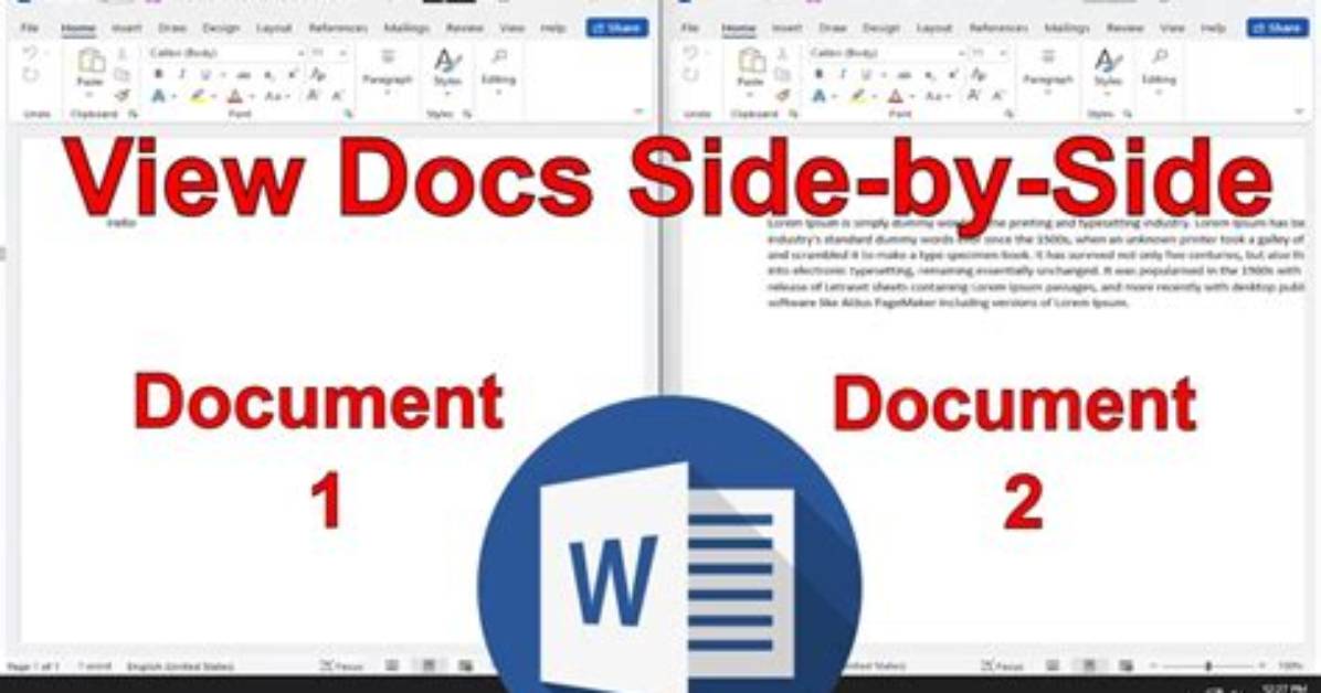 How Do I View Documents Side by Side in Windows 10?
