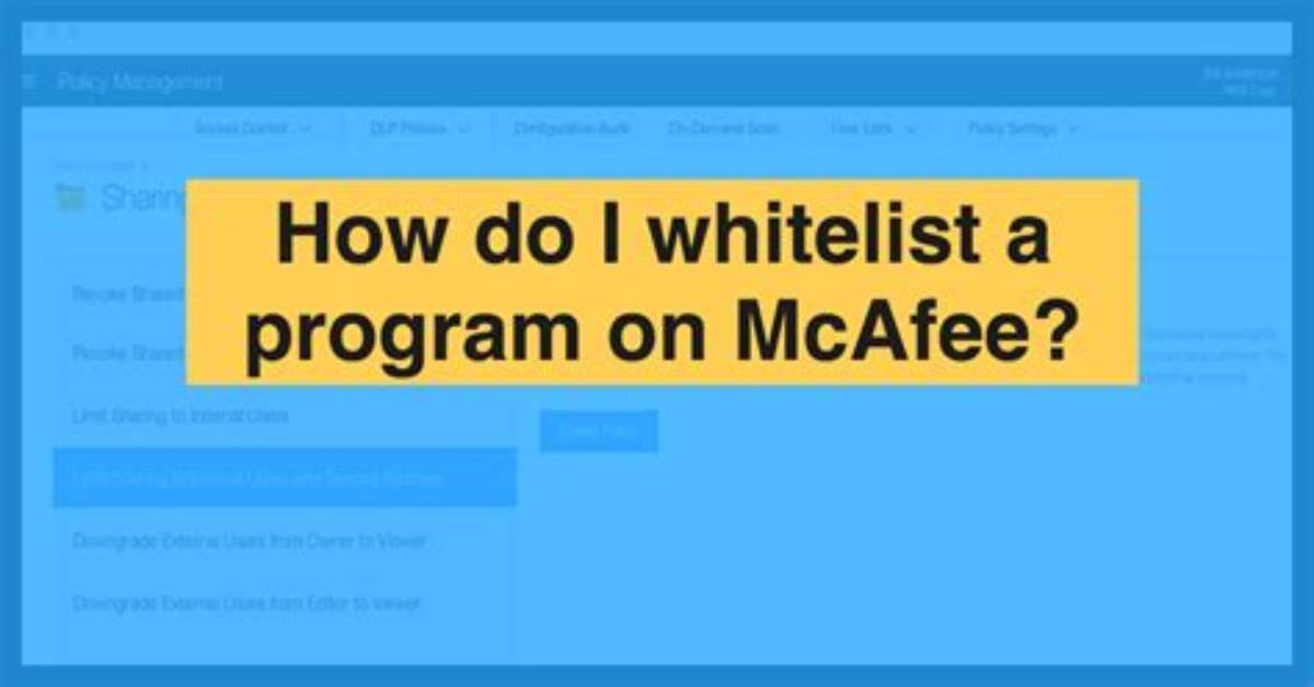 How Do I Whitelist a Program in Windows 10?