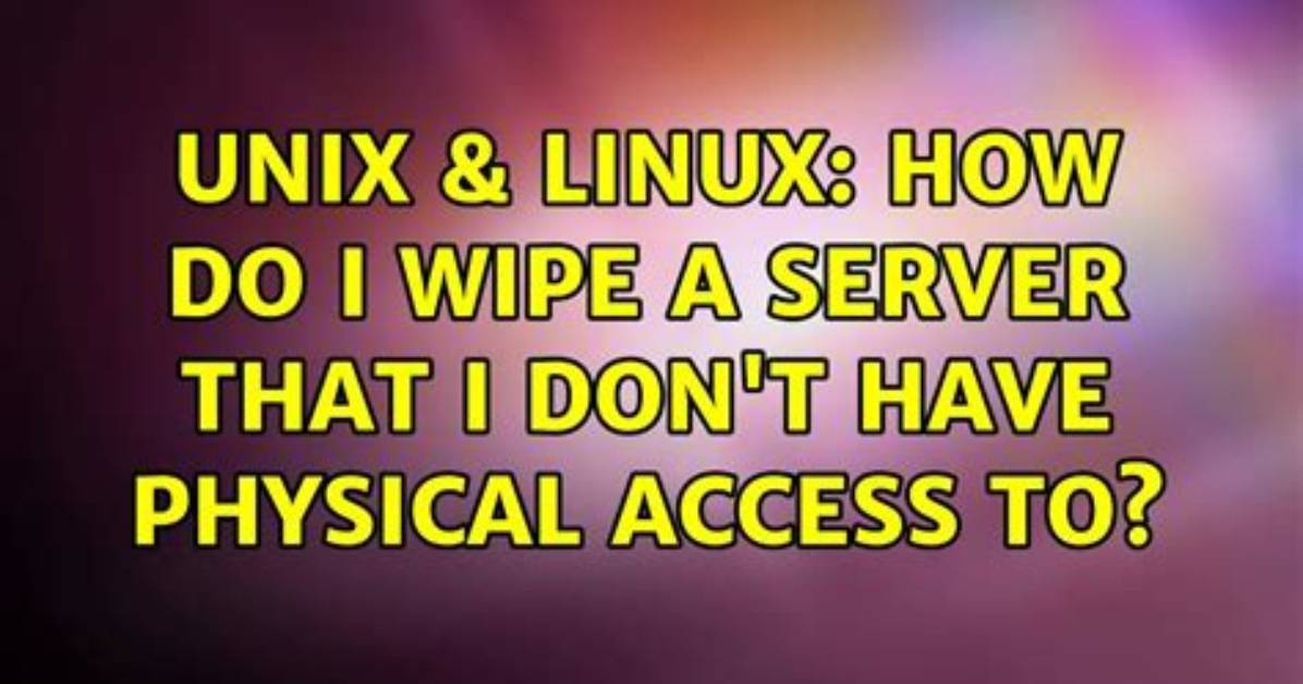 How Do I Wipe My Linux and Install Windows 10?