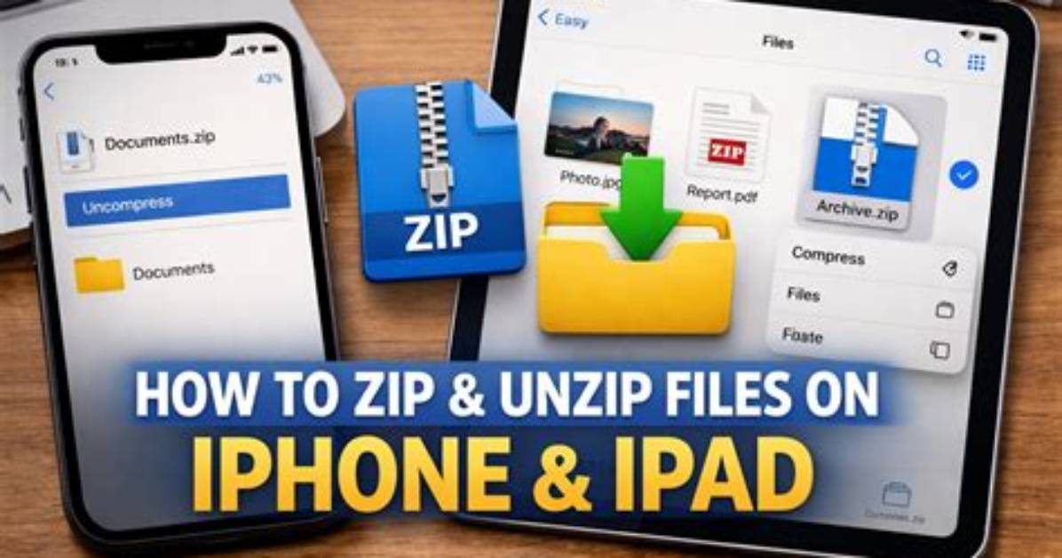How Do I Zip Files on iPhone?
