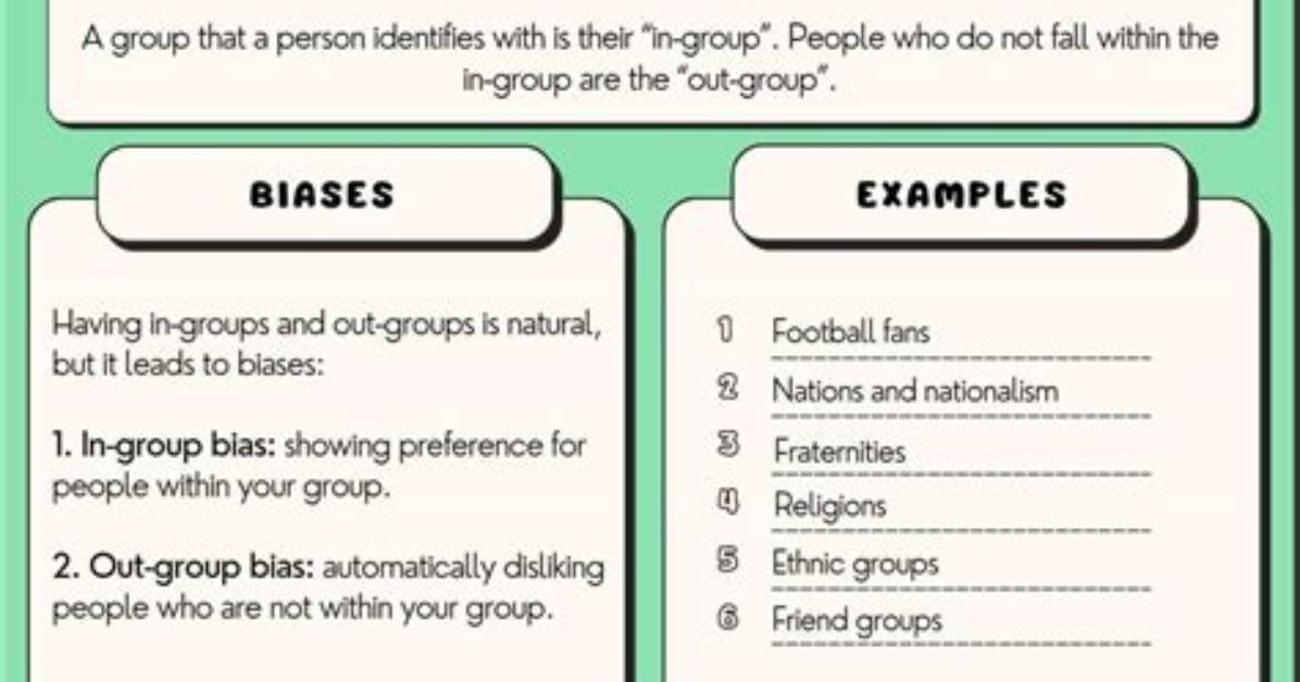 How Do Ingroups Tend to See Outgroups?