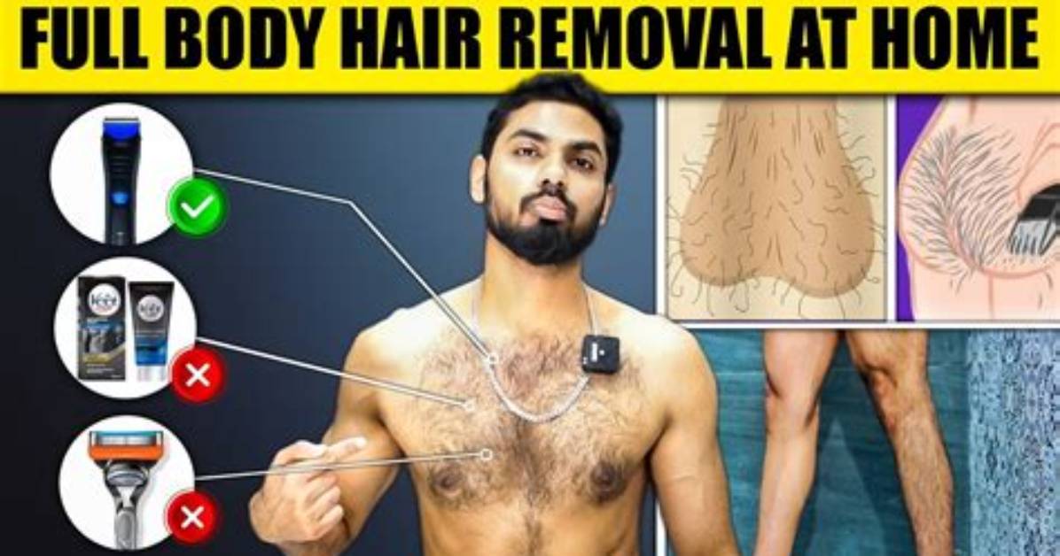 How Do Men Remove Body Hair Permanently?