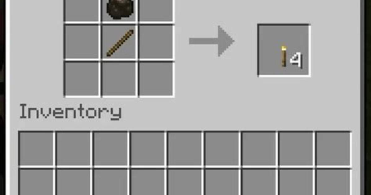 How Do U Make Torches in Minecraft