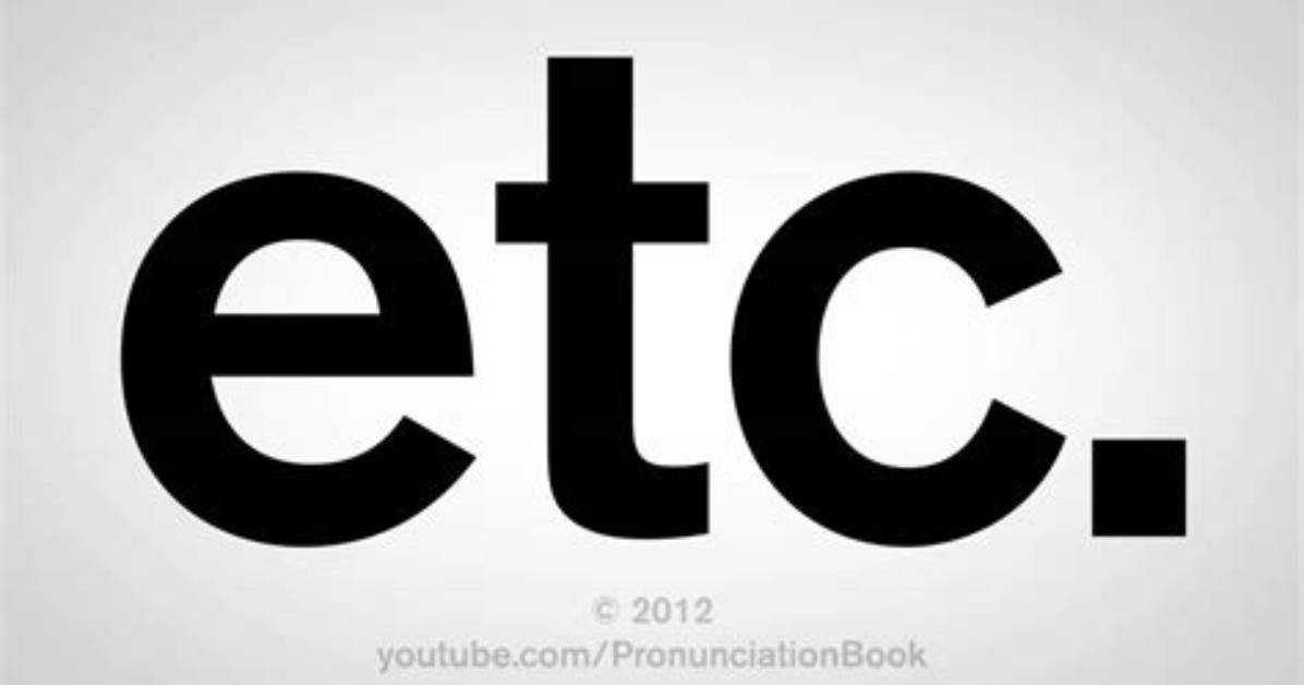 How Do We Pronounce "/Etc" Folder? [Closed]