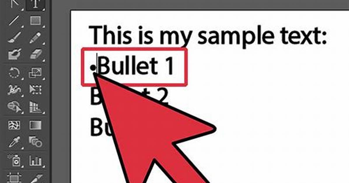 How Do You Add Bullets in Illustrator?