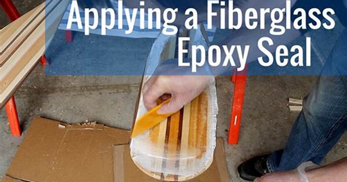 How Do You Apply Epoxy Seal?