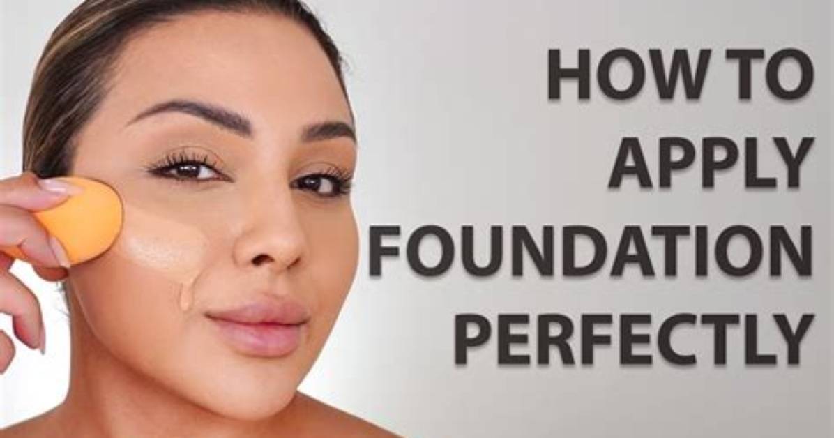 How Do You Apply Foundation for Beginners?