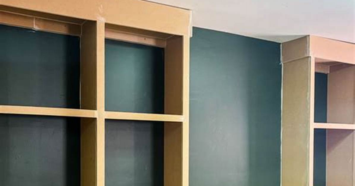 How Do You Attach a Built in Bookcase to the Wall?