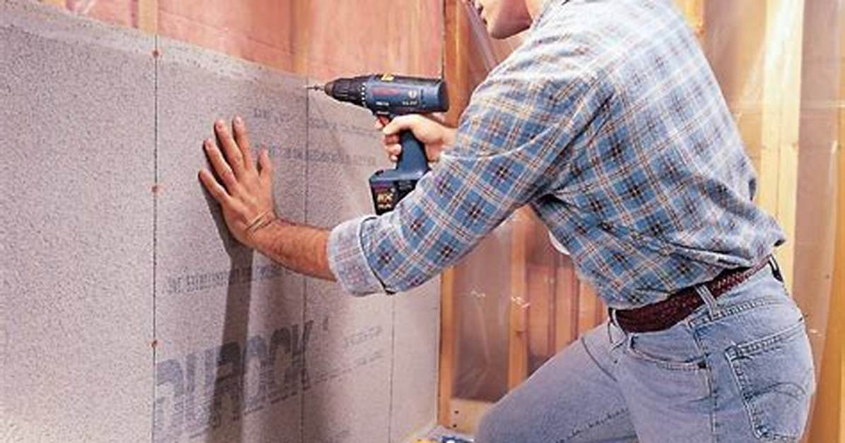 How Do You Attach Cement Board to a Fireplace