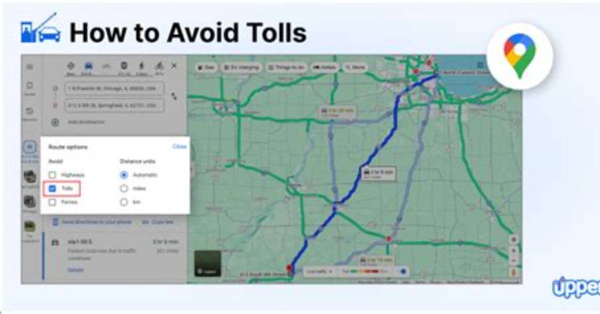 How Do You Avoid Tolls on Maps Me?