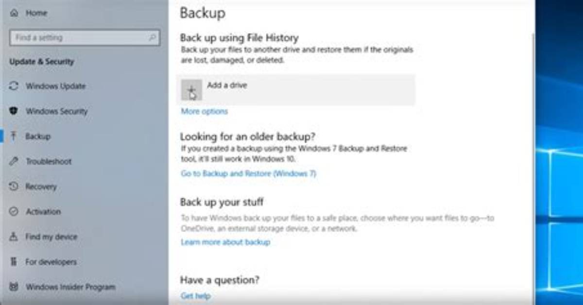 How Do You Backup Your Computer Windows 7?