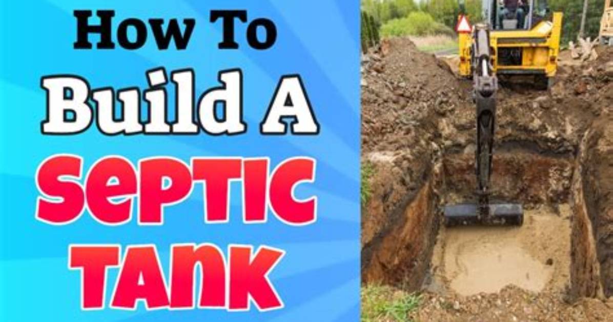 How Do You Build a Small Septic System