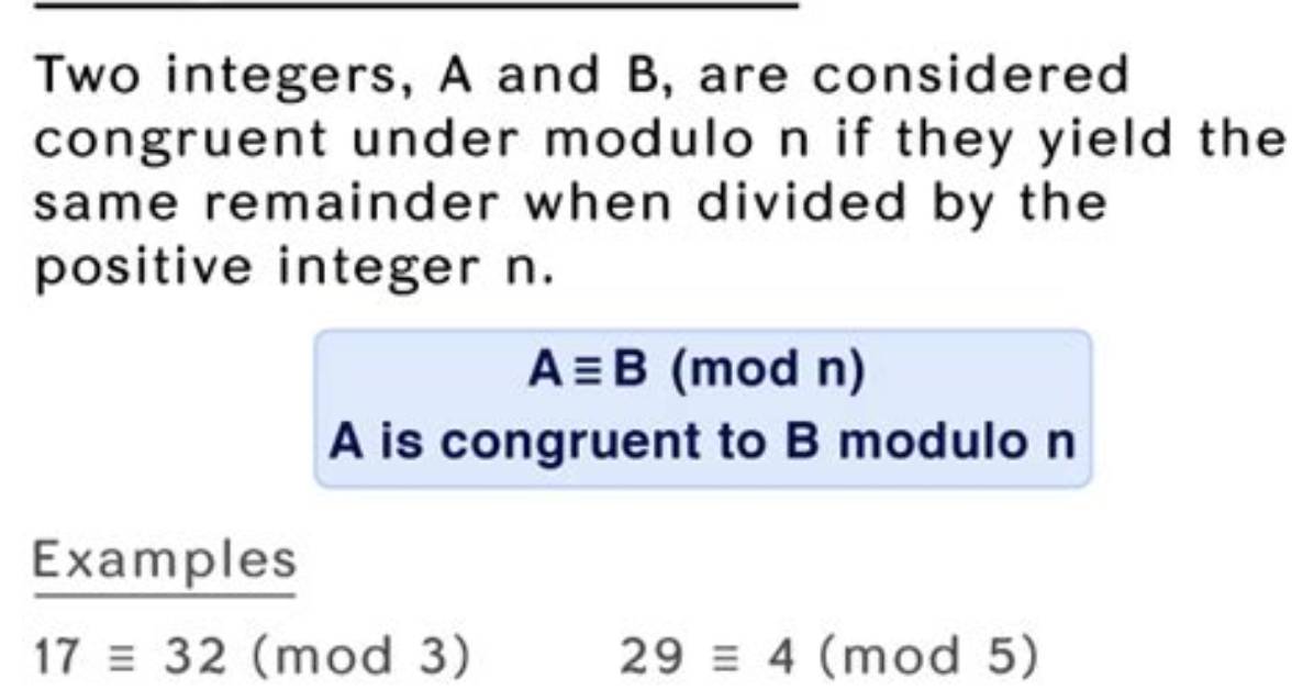 How Do You Calculate Negative Modulo