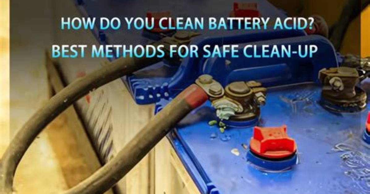 How Do You Clean a Battery Post