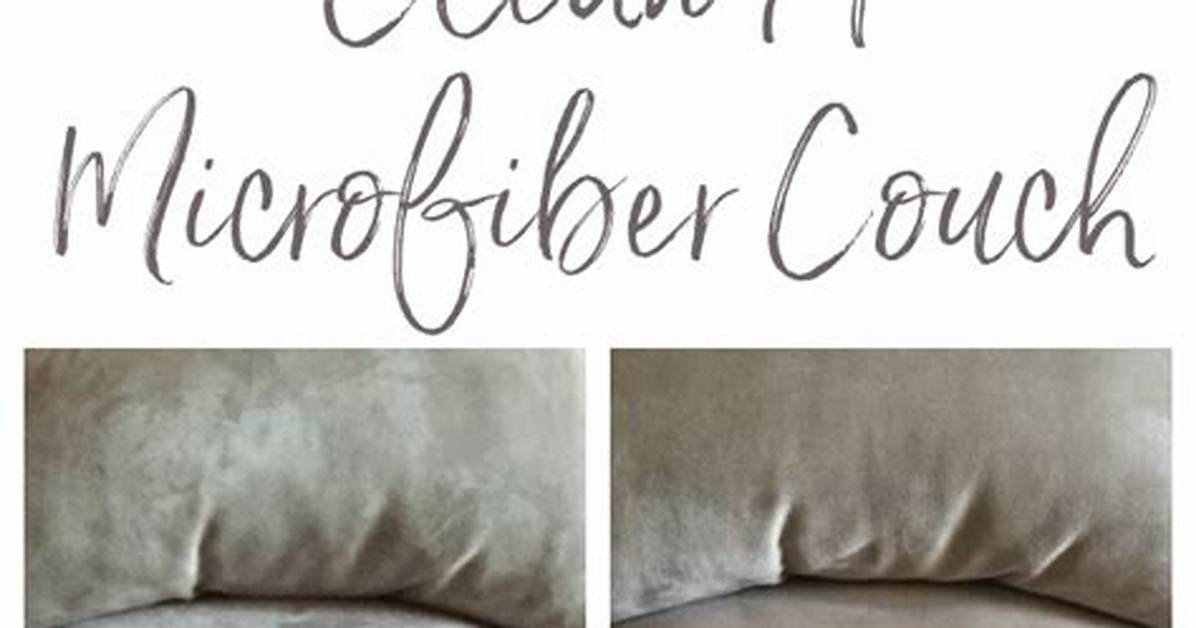 How Do You Clean a Microfiber Ottoman