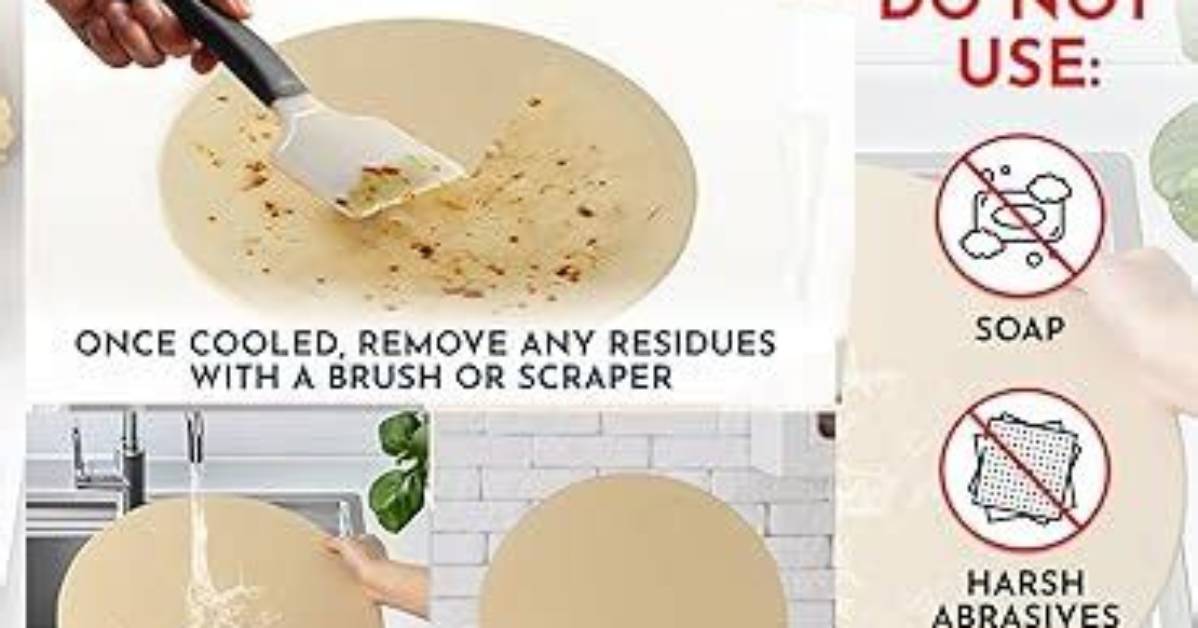 How Do You Clean a Pampered Chef Pizza Stone?
