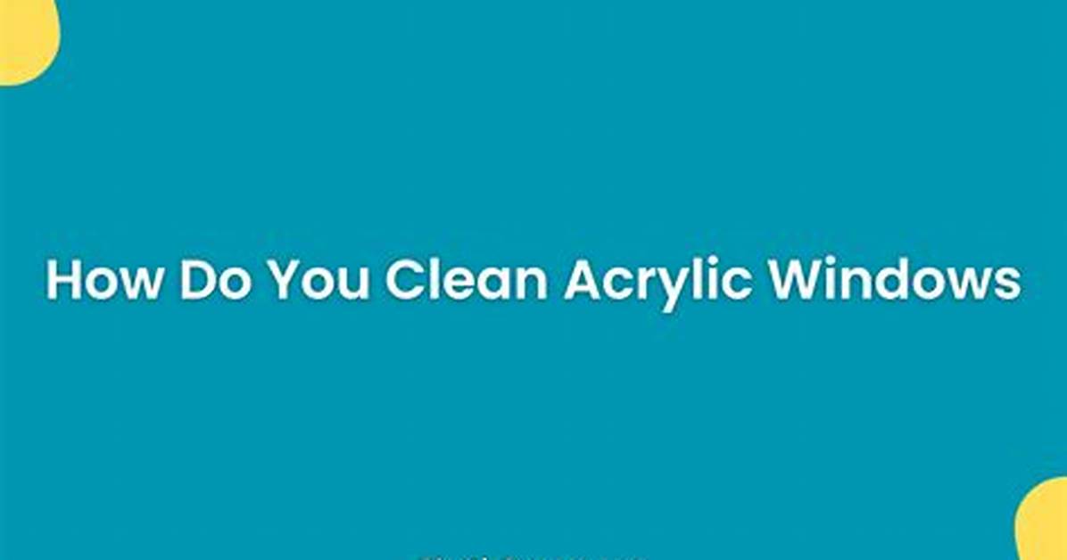 How Do You Clean an Acrylic Light Fixture