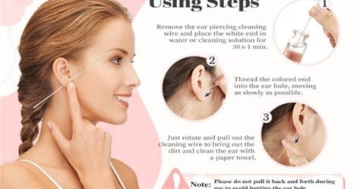 How Do You Clean Earring Holes?