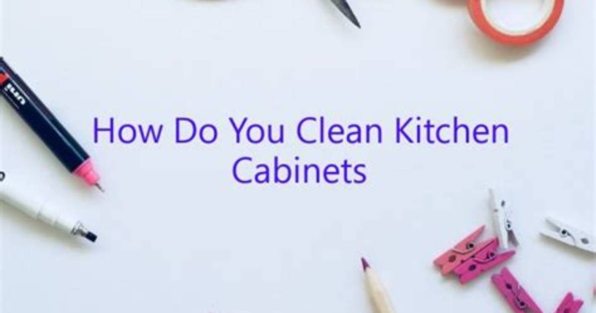 How Do You Clean Kitchen Craft Cabinets
