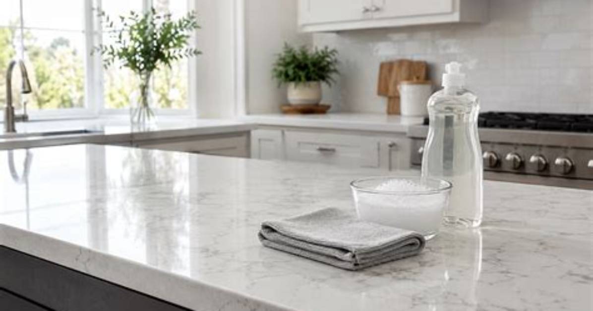 How Do You Clean Quartz Countertops Without Streaks?