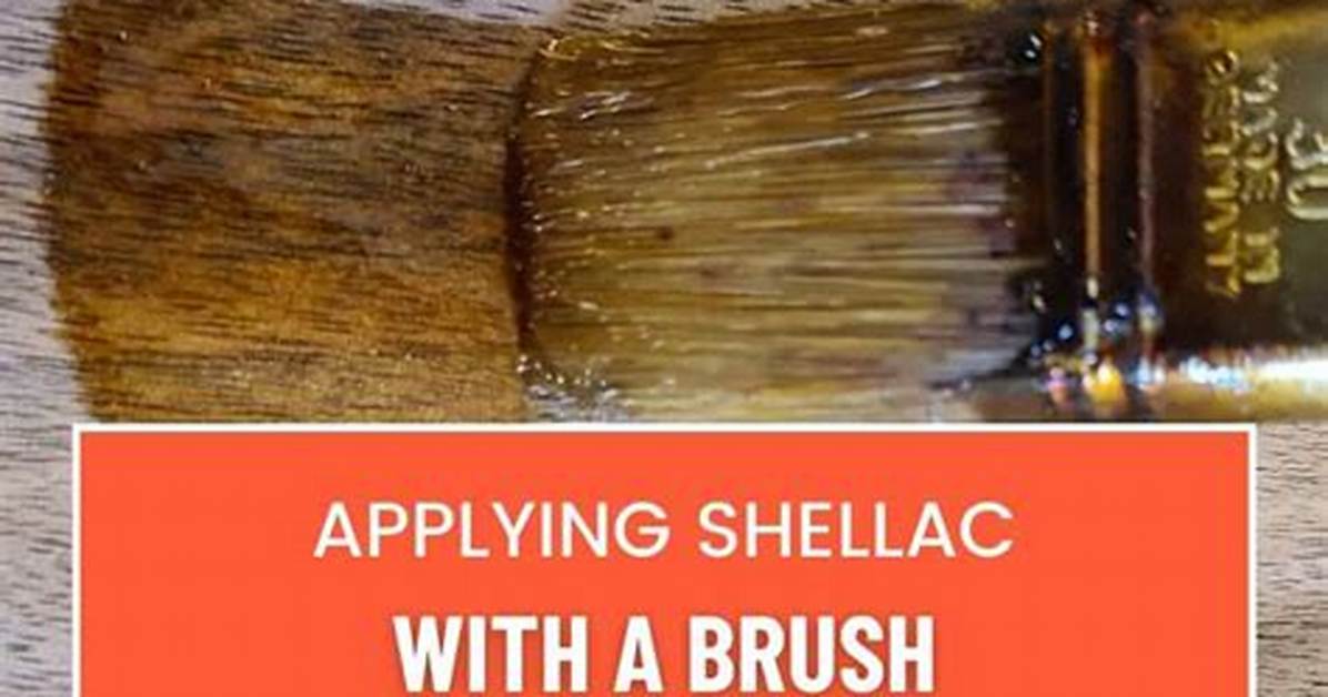 How Do You Clean Shellac Brush