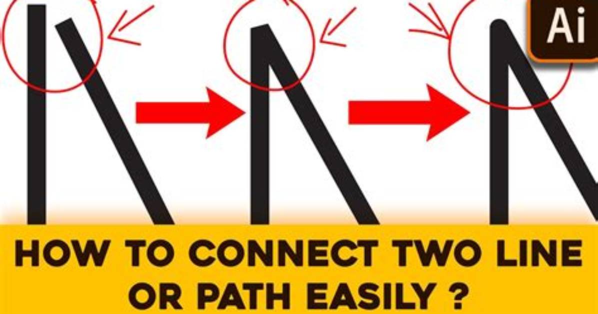 How Do You Connect Lines in Illustrator?