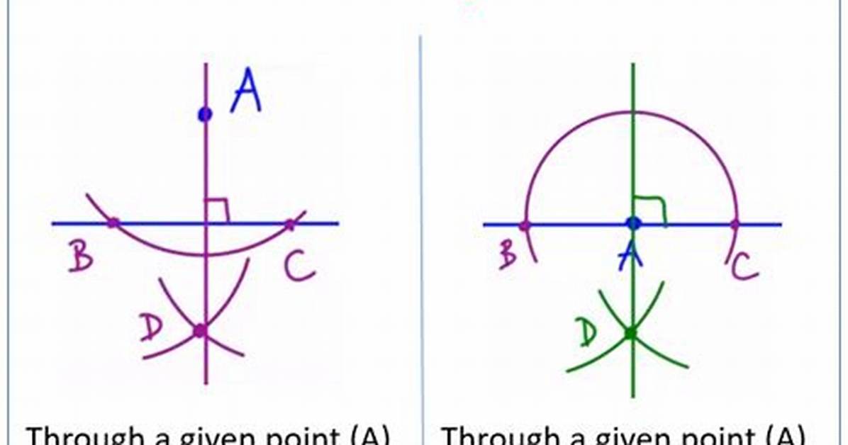 How Do You Construct a Perpendicular?