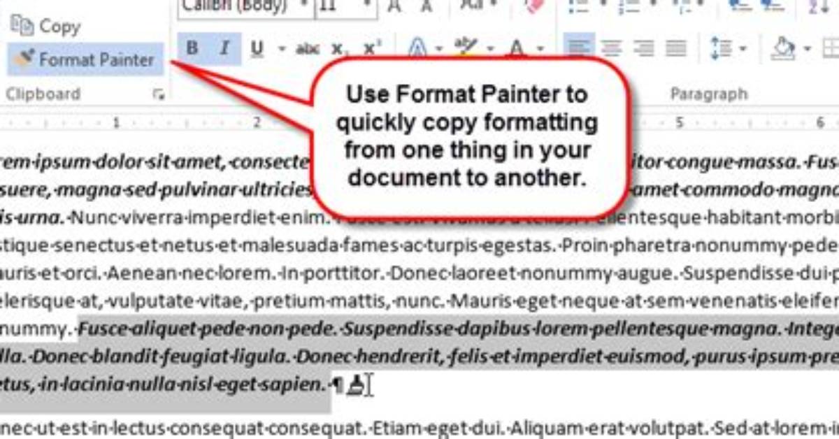 How Do You Copy Formatting in Word?
