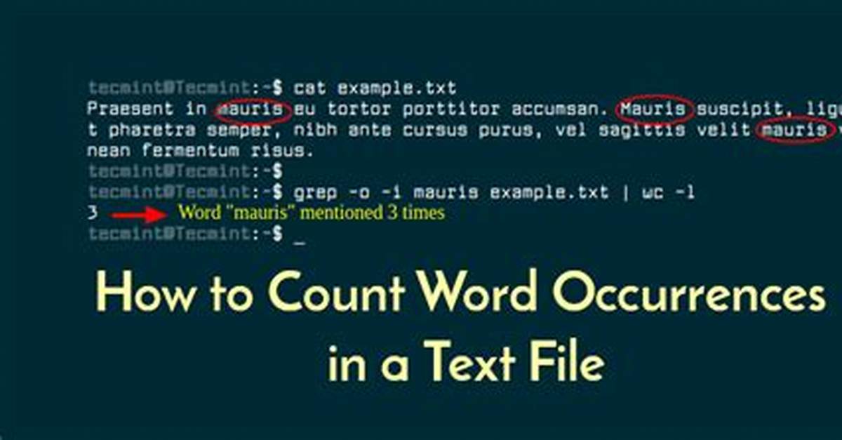 How Do You Count Occurrences in Linux?