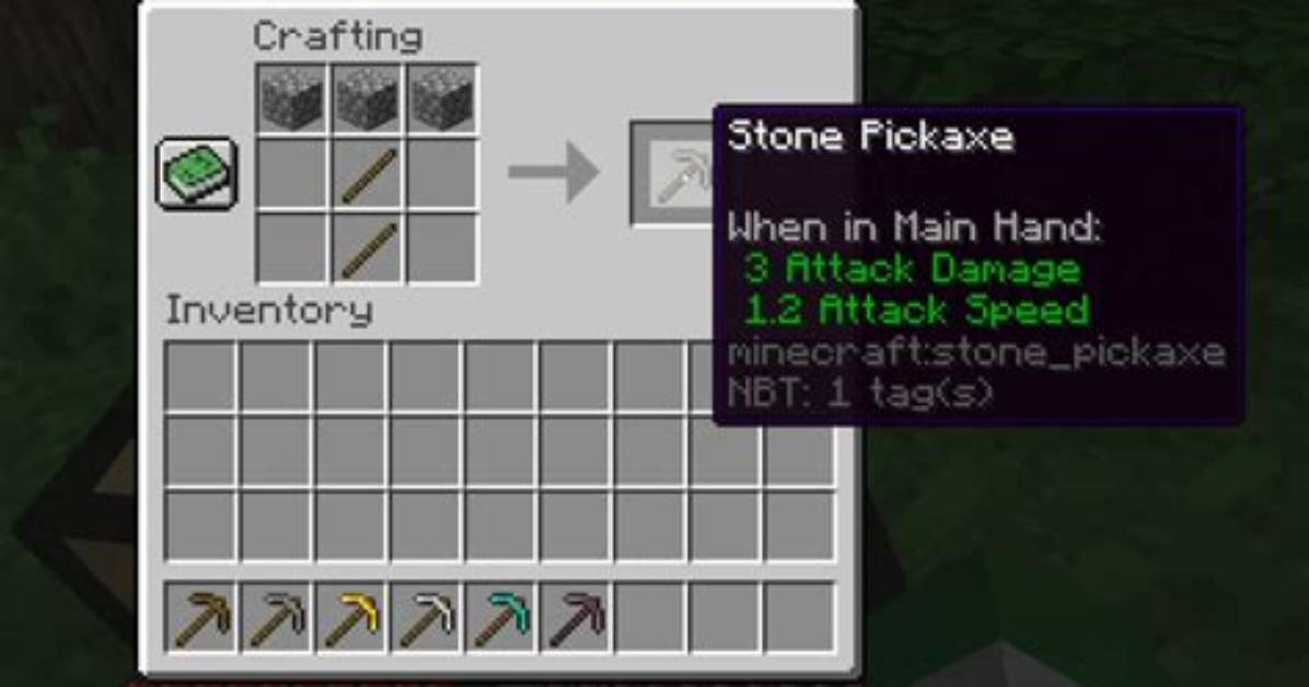 How Do You Craft a Pickaxe in Minecraft