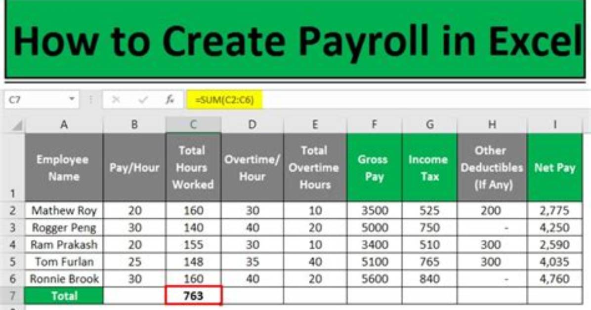 How Do You Create a Payroll