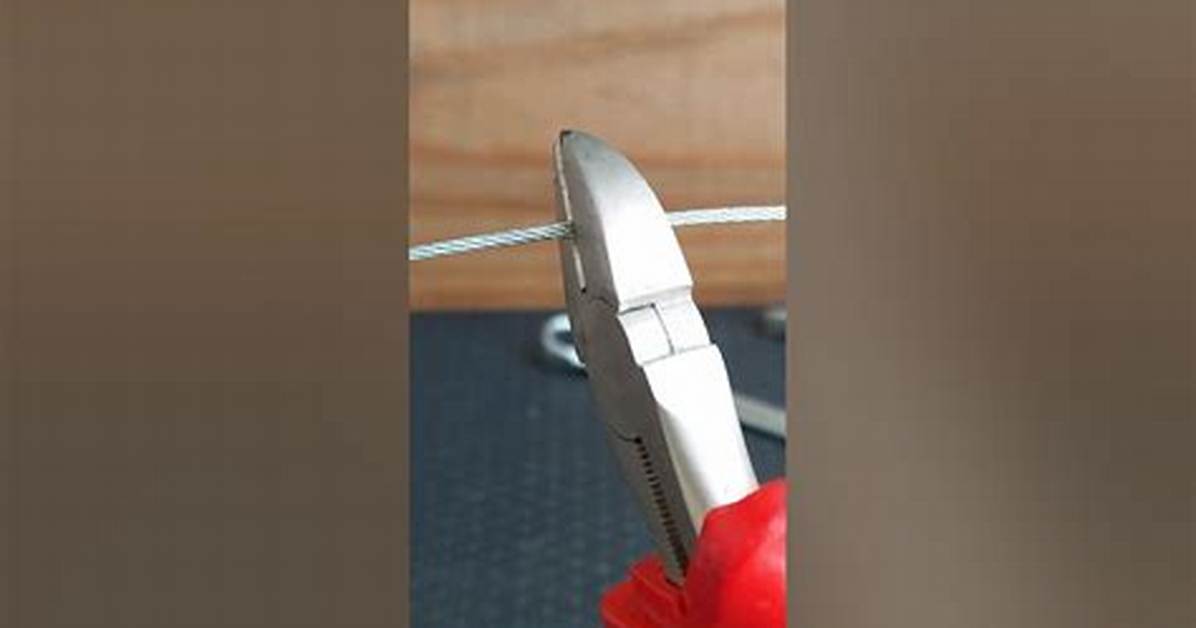 How Do You Cut Galvanized Steel Cable