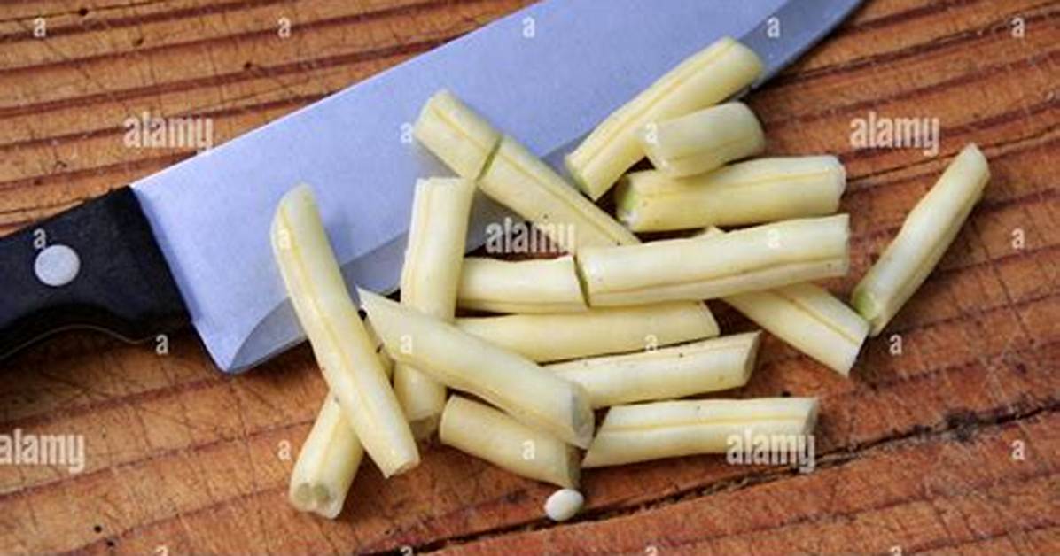 How Do You Cut Wax Beans