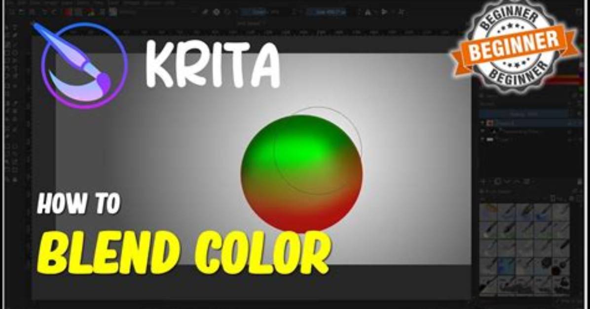 How Do You Darken in Krita?
